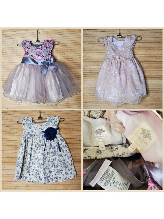 Laura Ashley Other - Laura Ashley London Bonnie Baby Photo shoot Boutique lot dress baby 12-18 months